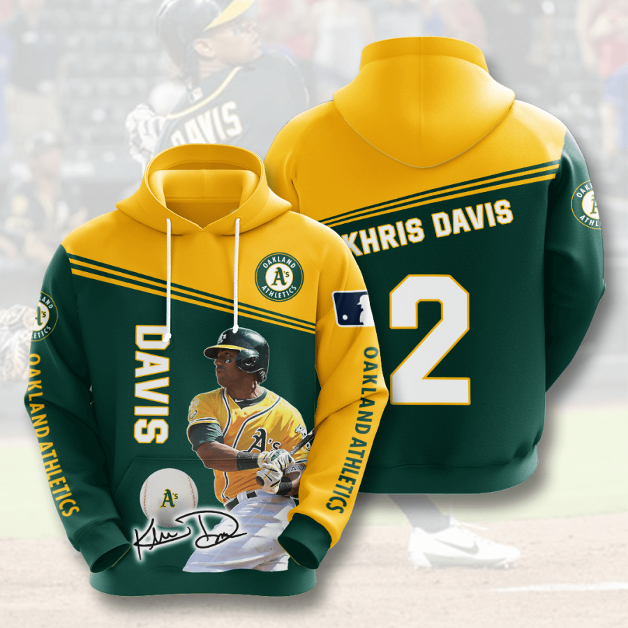 Khris Davis Oakland Athletics 3D Printed Hoodie/Zipper Hoodie Khris Davis Oakland Athletics 3D Printed Hoodie/Zipper Hoodie