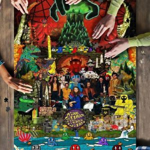 King Gizzard And The Lizard Wizard Collage Jigsaw Puzzle Set