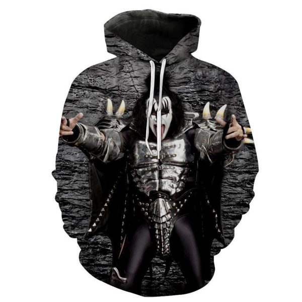 Kiss Band 3D Printed Hoodie/Zipper Hoodie