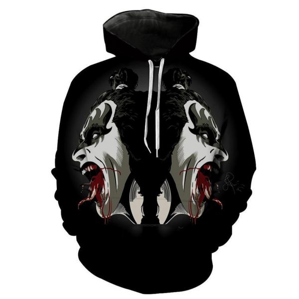 Kiss Band 3D Printed Hoodie/Zipper Hoodie