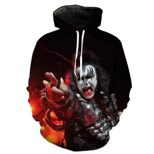 Kiss Band 3D Printed Hoodie/Zipper Hoodie