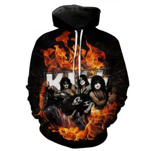 Kiss Band 3D Printed Hoodie/Zipper Hoodie