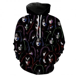 Kiss Band 3D Printed Hoodie/Zipper Hoodie