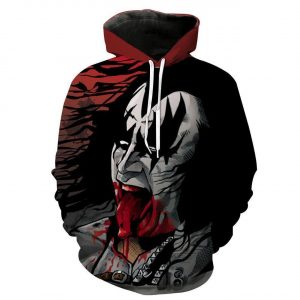 Kiss Band 3D Printed Hoodie/Zipper Hoodie