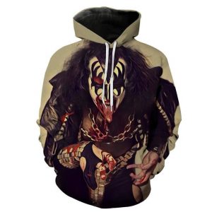 Kiss Band 3D Printed Hoodie/Zipper Hoodie