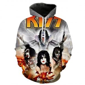 Kiss Band 3D Printed Hoodie/Zipper Hoodie