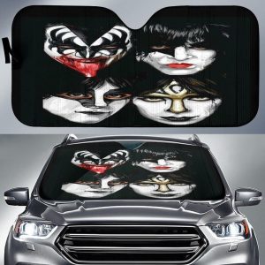 Kiss Band Car Auto Sun Shade