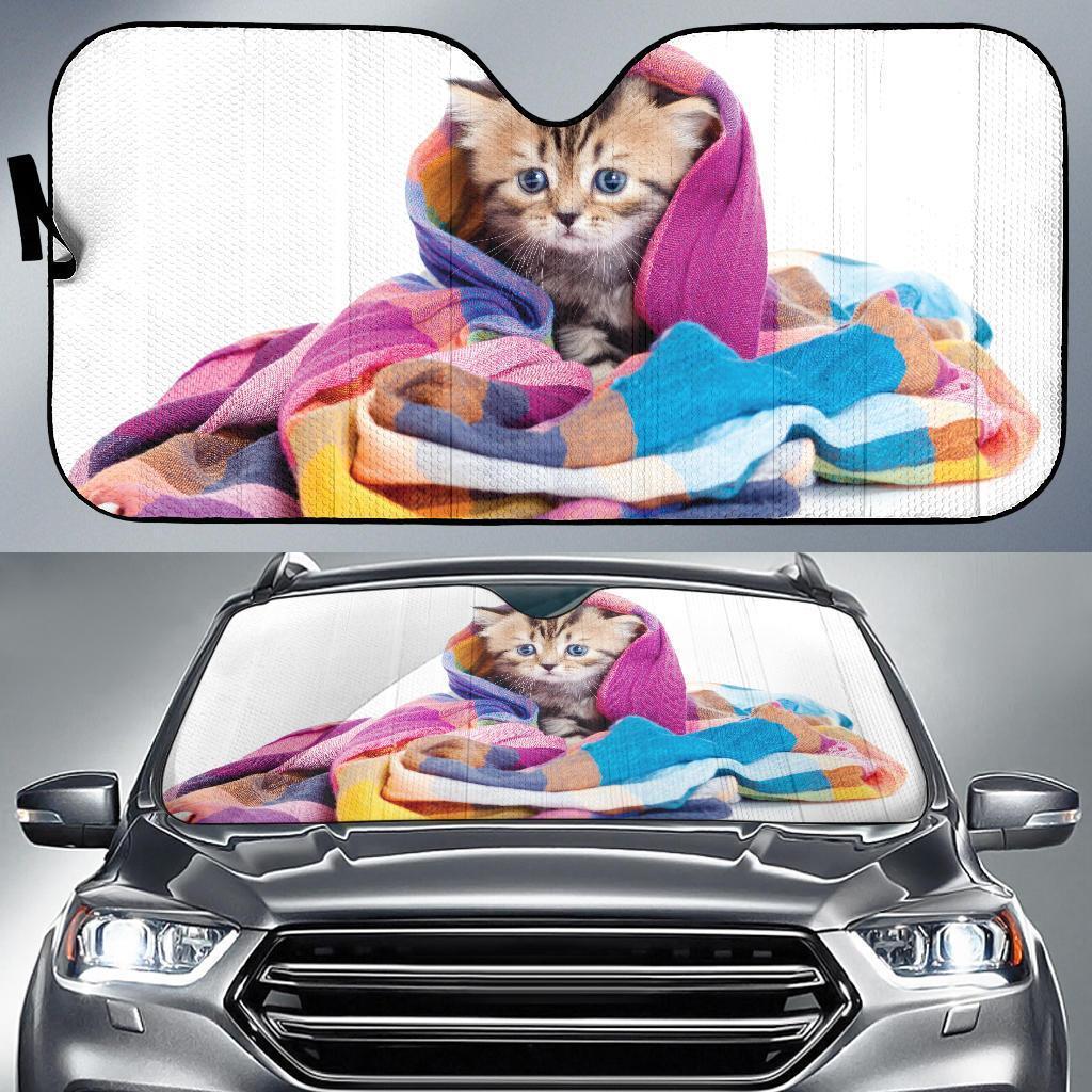 Kittens Car Auto Sun Shade Kittens Car Auto Sun Shade
