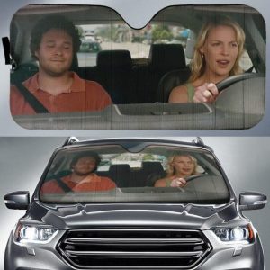 Knocked Up Car Auto Sun Shade