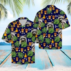 Koala Native Tropical Hawaiian Shirt Summer Button Up