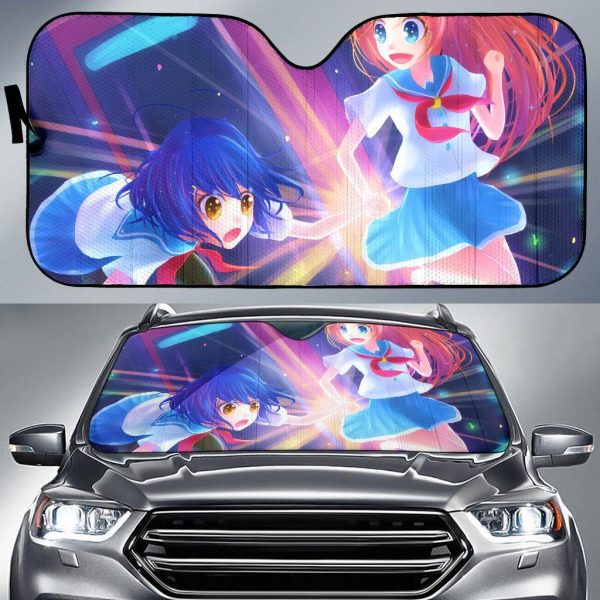 Kokona Papika Flip Flappers Anime Car Auto Sun Shade