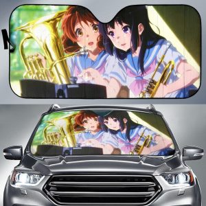 Kumiko Oumae & Hazuki Katou Sound Euphoniums Car Auto Sun Shade