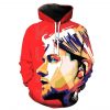 Kurt Cobain 3D Printed Hoodie/Zipper Hoodie