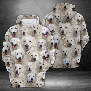 Kuvasz So Cute 3D Printed Hoodie/Zipper Hoodie