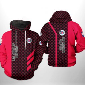 LA Clippers NBA 3D Printed Hoodie/Zipper Hoodie