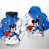 LA Clippers NBA Mickey 3D Printed Hoodie/Zipper Hoodie