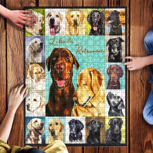 Labrador Jigsaw Puzzle Set