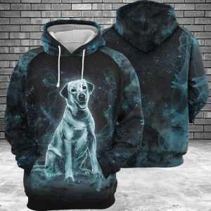 Labrador Retriever Galaxy 3D Printed Hoodie/Zipper Hoodie