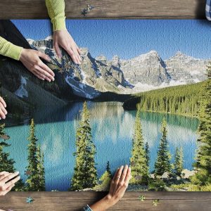 Lake Moraine, Banff National Park Jigsaw Puzzle Set