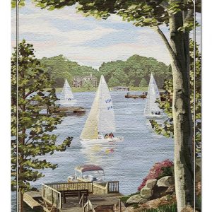 Lake Norman Sailboats Jigsaw Puzzle Set