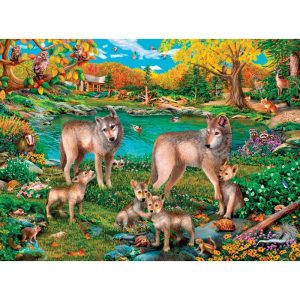 Lake Wolves Jigsaw Puzzle Set