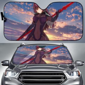 Lancer Fate Grand Orders Anime Car Auto Sun Shade