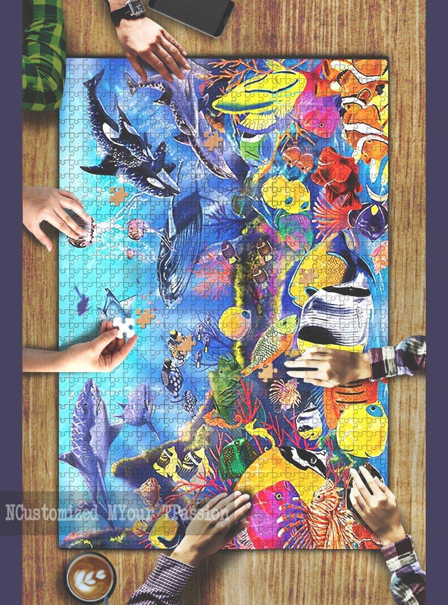 Landscape Underwater World Jigsaw Puzzle Set Landscape Underwater World Jigsaw Puzzle Set