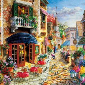 Late Afternoon In Italy Jigsaw Puzzle Set