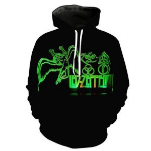 Led Zeppelin 3D Printed Hoodie/Zipper Hoodie