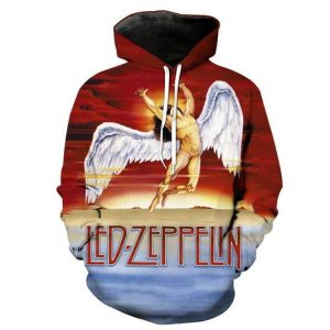 Led Zeppelin 3D Printed Hoodie/Zipper Hoodie