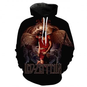 Led Zeppelin 3D Printed Hoodie/Zipper Hoodie