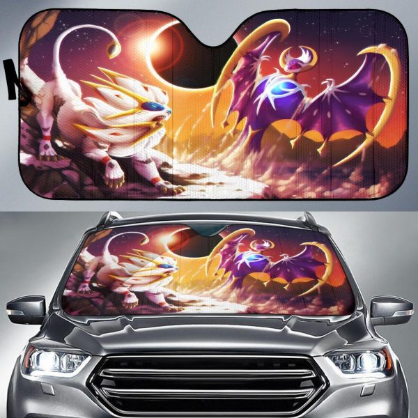 Legendary Pokemon Car Auto Sun Shade