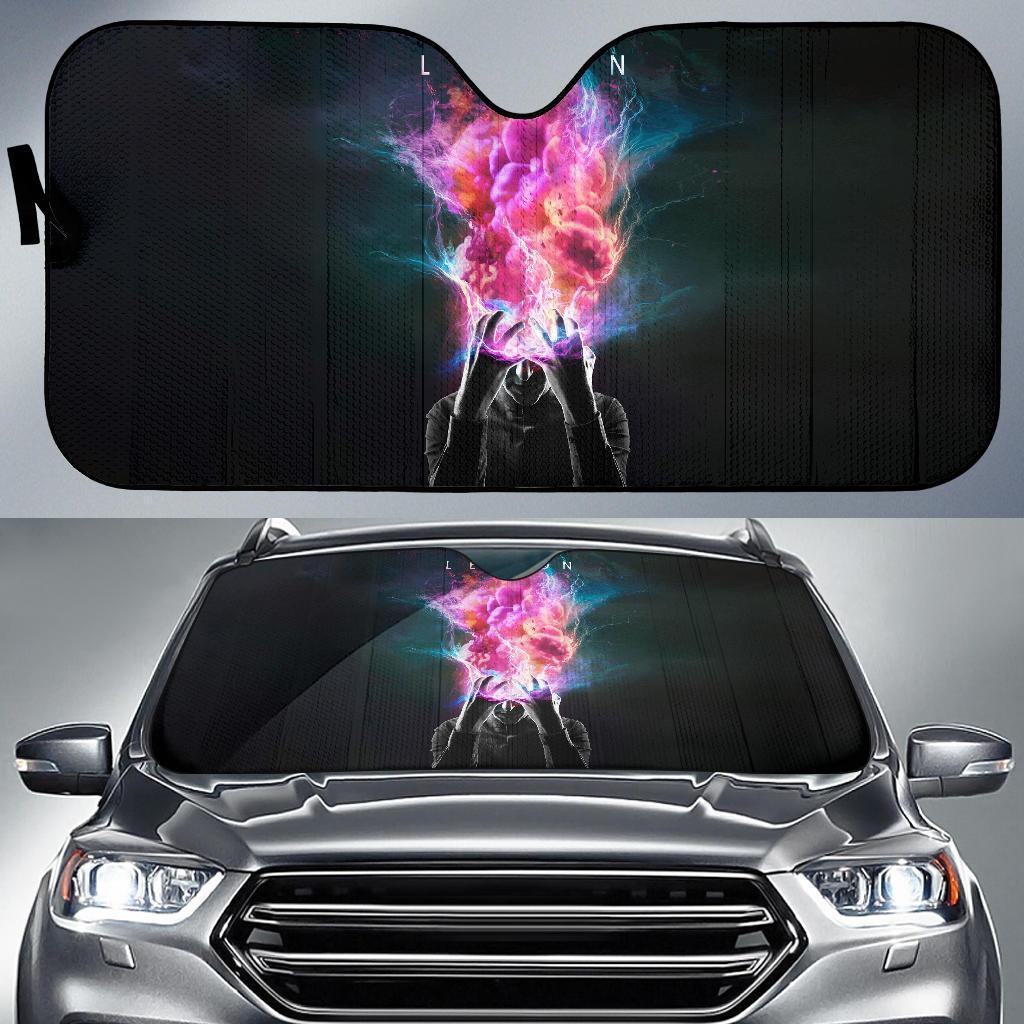 Legion Art s Car Auto Sun Shade Legion Art s Car Auto Sun Shade