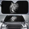 Leopard Car Auto Sun Shade