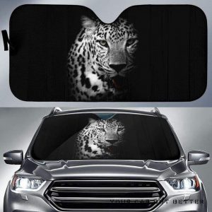 Leopard Car Auto Sun Shade