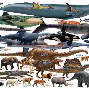 Lets Compare Giant Creatures Jigsaw Puzzle Set