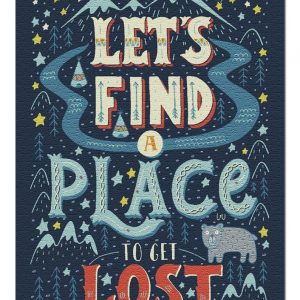 Lets Find A Place To Get Lost Jigsaw Puzzle Set