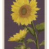Letterpress, Sunflowers Jigsaw Puzzle Set