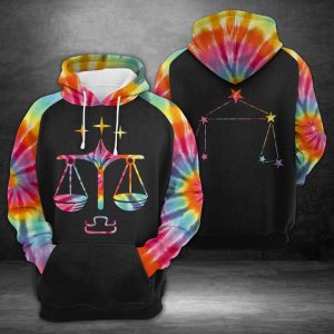 Libra Horoscope Mandala 3D Printed Hoodie/Zipper Hoodie