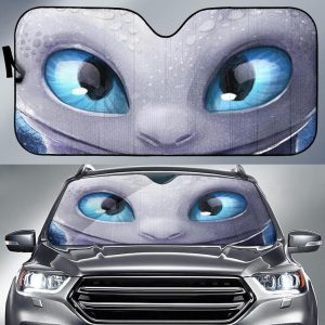 Light Fury Eyes Car Auto Sun Shade