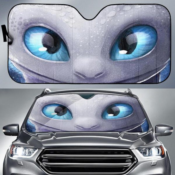 Light Fury Eyes Car Auto Sun Shade