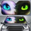 Light Fury Night Fury Eye Car Auto Sun Shade