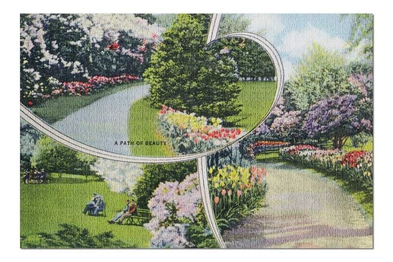 Lilacia Park Jigsaw Puzzle Set Lilacia Park Jigsaw Puzzle Set