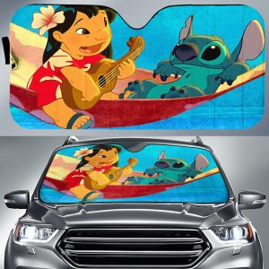 Lilo And Stitch Car Auto Sun Shade