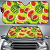 Lime Green Watermelon Car Auto Sun Shade