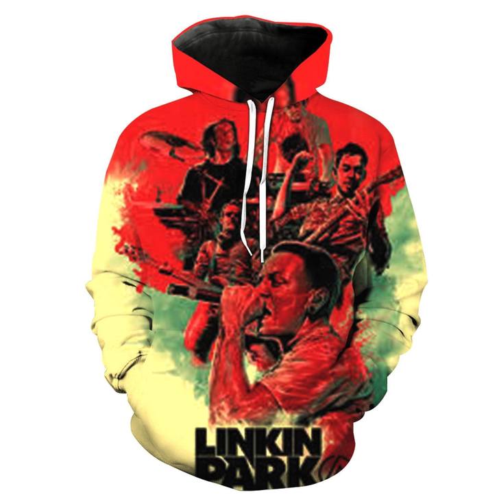 Linkin Park 3D Printed Hoodie/Zipper Hoodie Linkin Park 3D Printed Hoodie/Zipper Hoodie