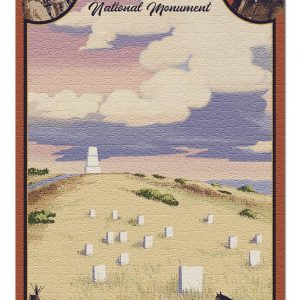 Little Bighorn Battlefield National Monument Jigsaw Puzzle Set