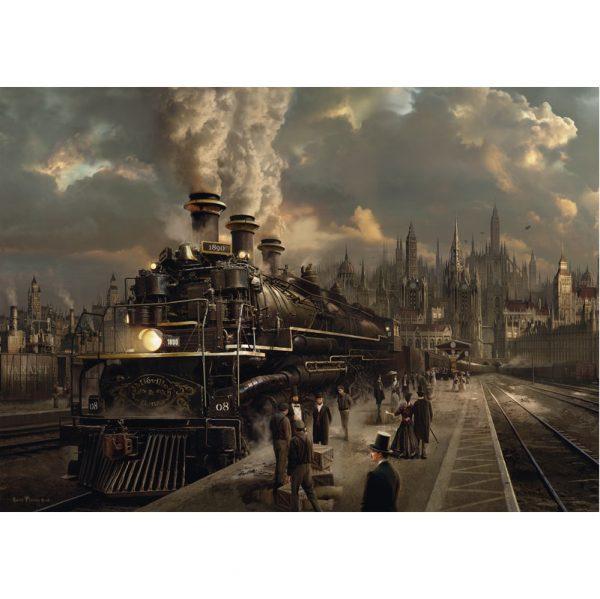 Locomotive Jigsaw Puzzle Set Locomotive Jigsaw Puzzle Set