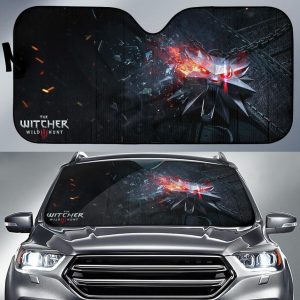 Logo The Witcher 3: Wild Hunt Games Car Auto Sun Shade