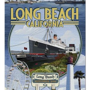 Long Beach Jigsaw Puzzle Set